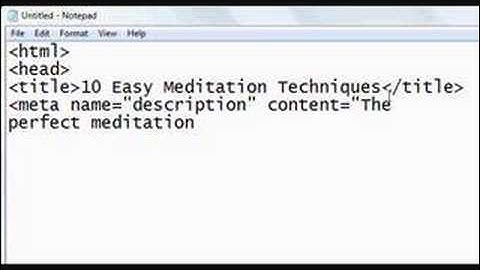 How to Add Meta Tags to a Web Page (Tutorial)