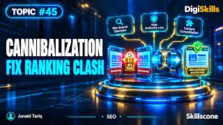 Keyword Cannibalization Explained & Fixed | Topic #45 SEO - Skills Cone