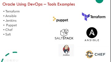 Osama Mustafa: Automate Oracle Using DevOps Tools