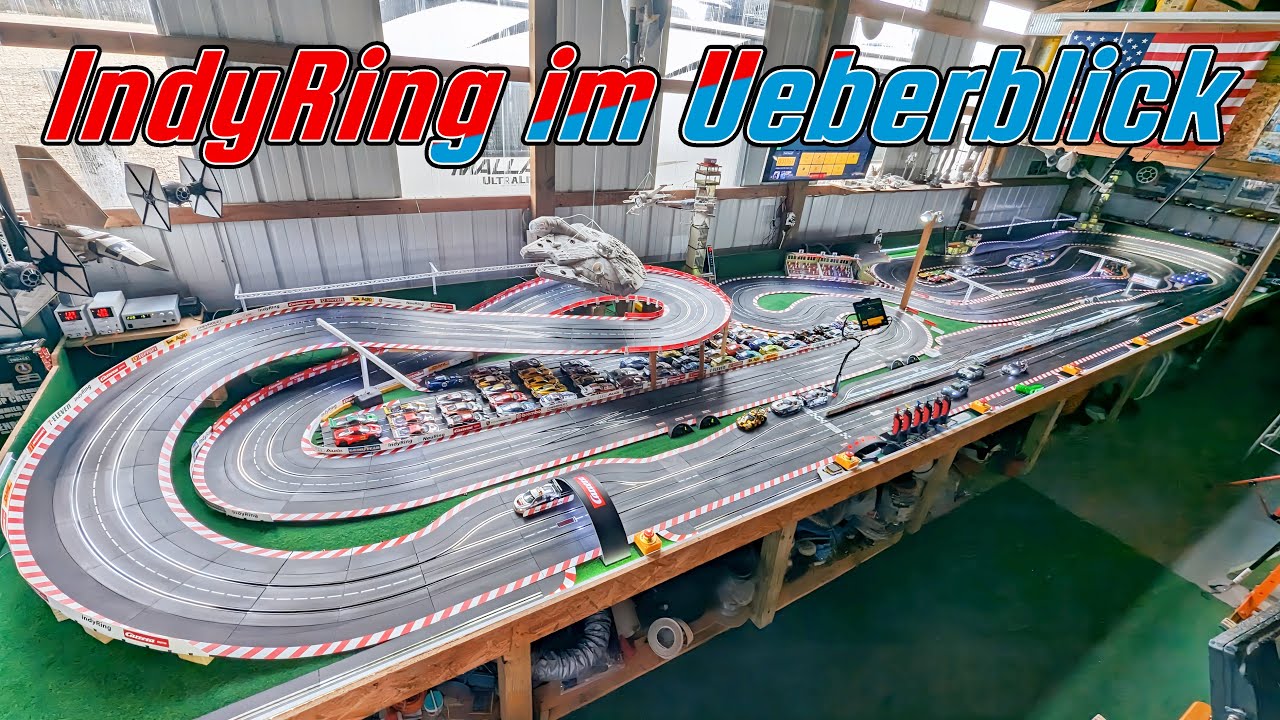 Carrera Digital 124 -  Technik, how to und Setup meiner Carrera-Bahn - IndyRing ex NauRing