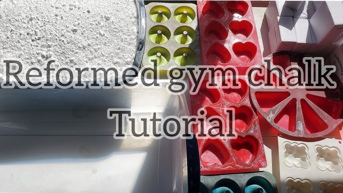 how to make gym chalk block at home, tutorial