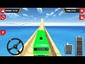 Impossible Bus Uphill Stunt Tracks Driving Game || Bus 3d Racing Game || Green Bus Game