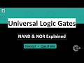Universal Logic Gates Explained (NAND & NOR) | Practice Questions (Digital VLSI Design)