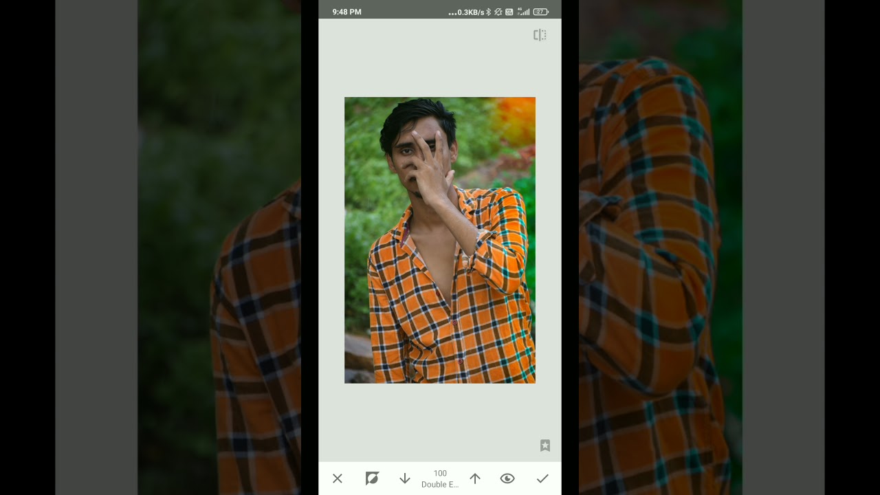 Photo editing Snapseed face white 
