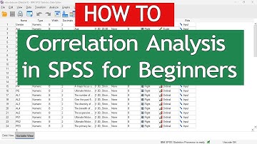 Correlation Analysis in SPSS Tutorial - Easy Step-by-Step Guide  | SPSS for Beginners 5
