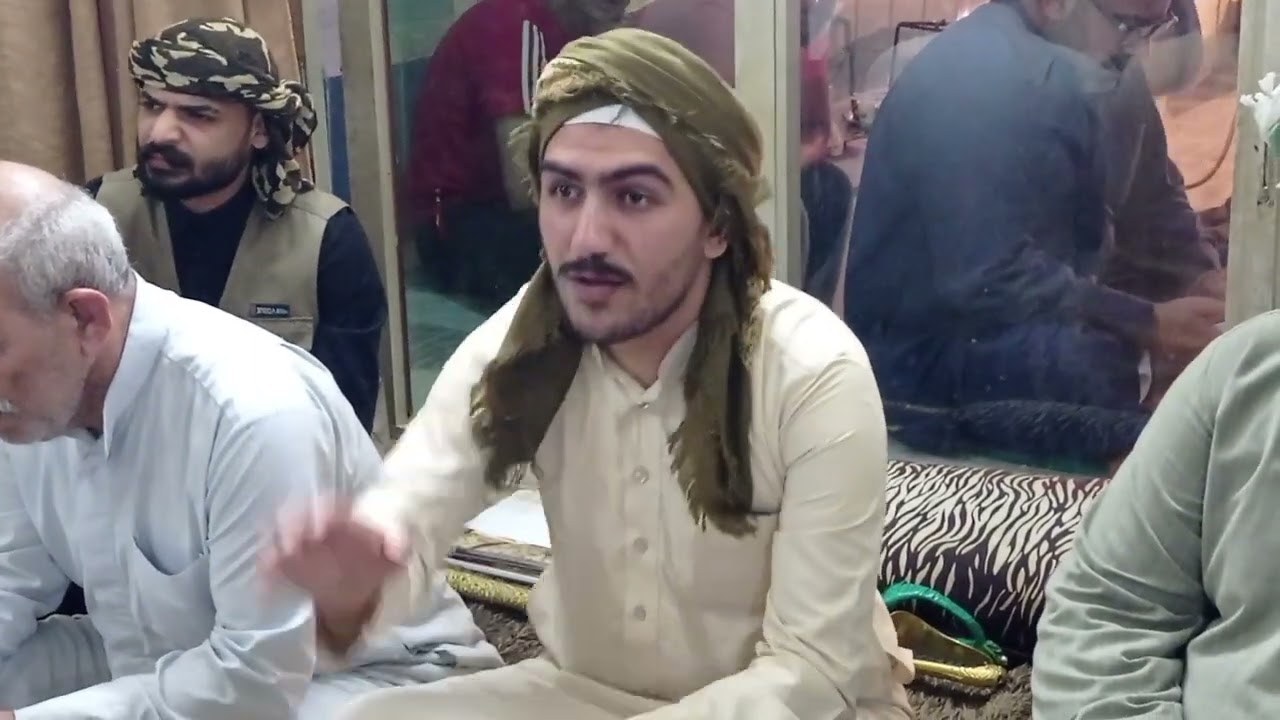المداح محمود الارواك في تكية السيد مصطفى السيد مجيد الشيخ وهيب الرفاعي