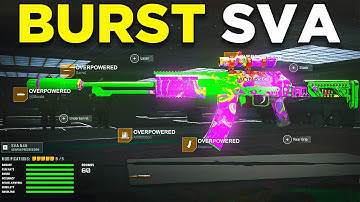 *META* SVA 545 Loadout is META on Rebirth Island 😍 (Best SVA 545 Class Setup) - MW3