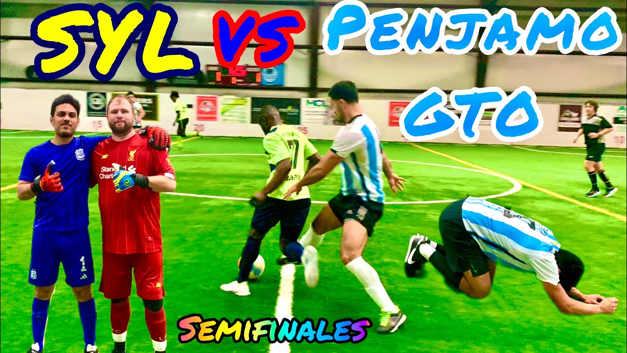 Semifinales Penjamo GTO vs SYL Men’s Indoor Sunday League Soccer 04 08