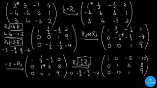 Gauss-Jordan Elimination using Pivoting Gauss-Jordan Elimination using Pivoting