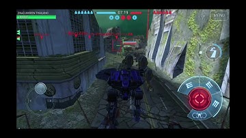 War Robots : Orkan Bulgasari Kill Taran Ancile Lancelot / Max Level / Dead City Map : Thai