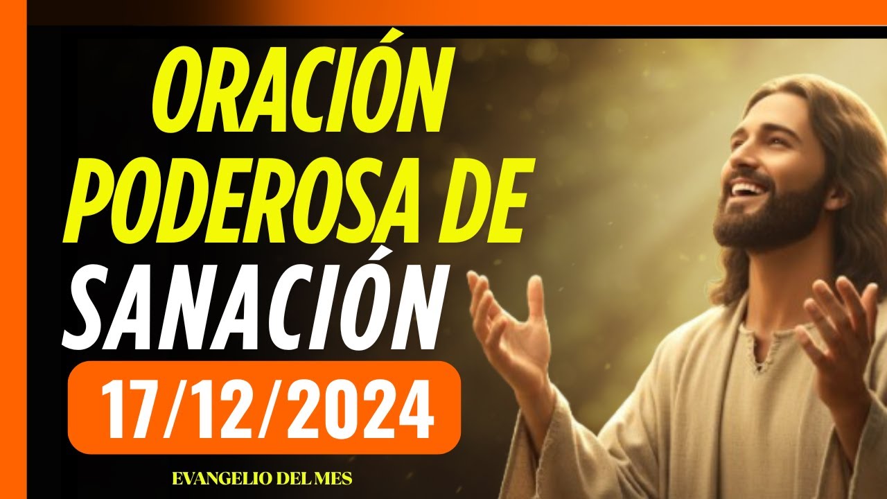 DIOS TE SANA MIENTRAS ESCUCHAS ESTA PODEROSA ORACIÓN DE SANACIÓN - YouTube