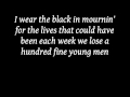 Johnny cash  man in black with lyrics