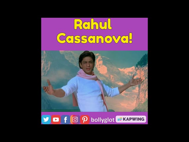 The name is Rahul! (Amisha Patel | Diya Mirza | Aishwarya Rai | Shah Rukh Khan | Om Shanti Om) class=