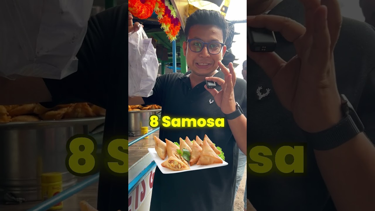 Buying Samosa Until it Finishes😰🔺