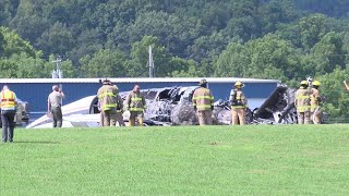 Dale Earnhardt Jr., wife survive plane crash
