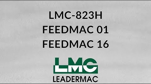Leadermac Machine |-LMC-823H Hypermac with Simple System