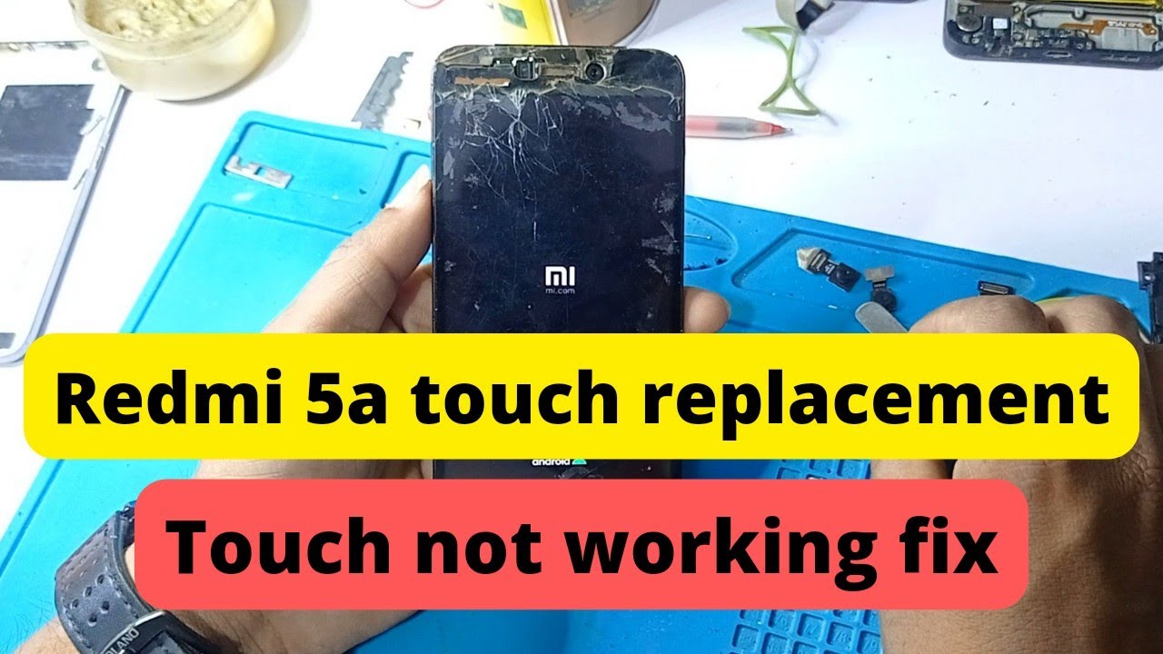 Redmi 5a touch replacement ! mi 5a touch glass change