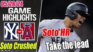 New York Yankees vs Los Angeles Angels [FULL GAME] May 28, 2024 | Soto the Beast - Best Home Run !