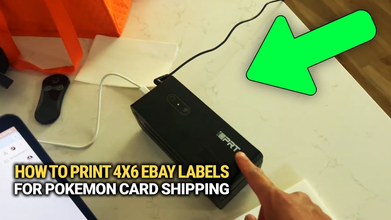 How to Print 4x6 eBay Labels for Pokémon Card Shipping: Easy Guide ...