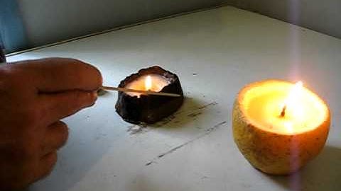 Rendered fat, tallow candles Part 7  Conclusion