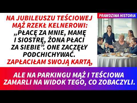 Mąż w restauracji podzielił rachunek: „Mama i siostra to moi goście, a ty płać za siebie sama”.