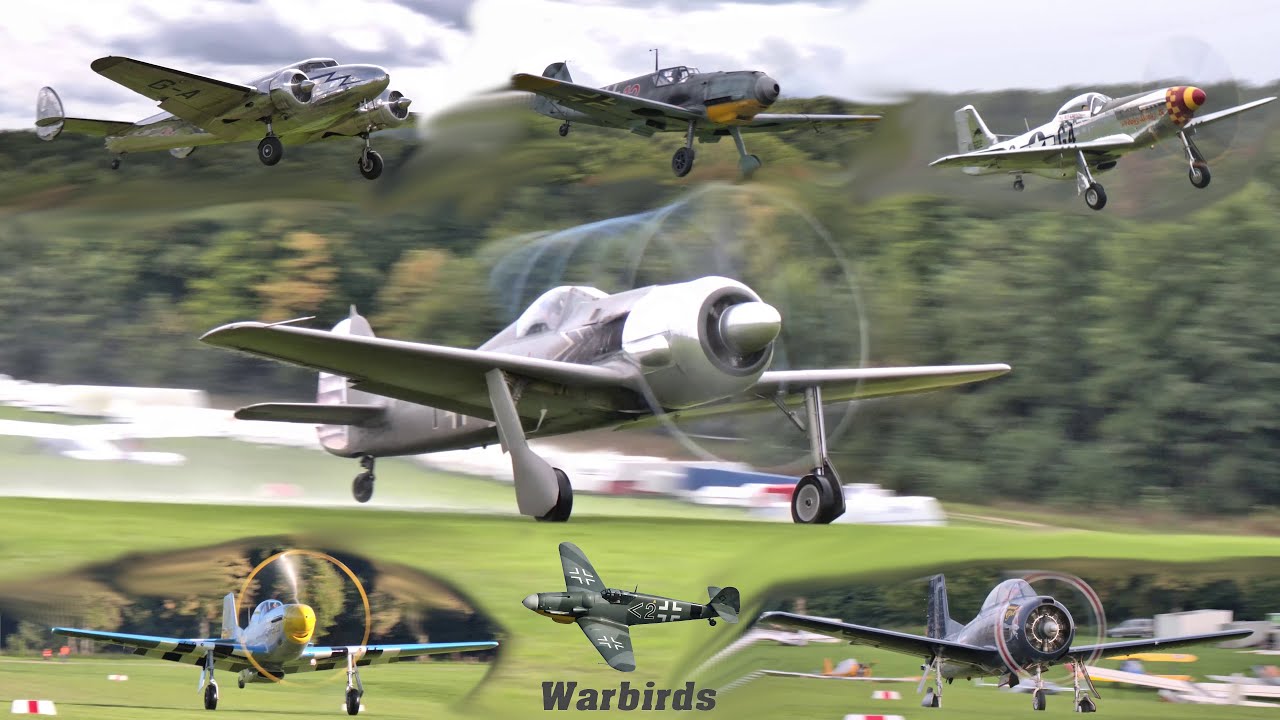 Legendary Warbirds Take Off & Depart Hahnweide 2025 | Cinematic WWII Aircraft