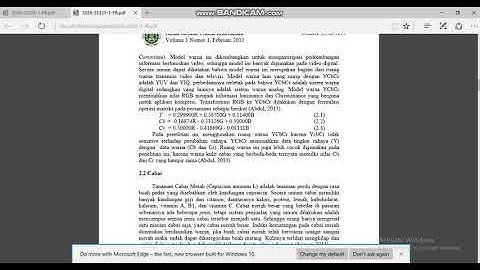 Tutorial Pengolahan Citra Digital : Mendeteksi Tingkat Kematangan Cabai Menggunakan Bahasa C#