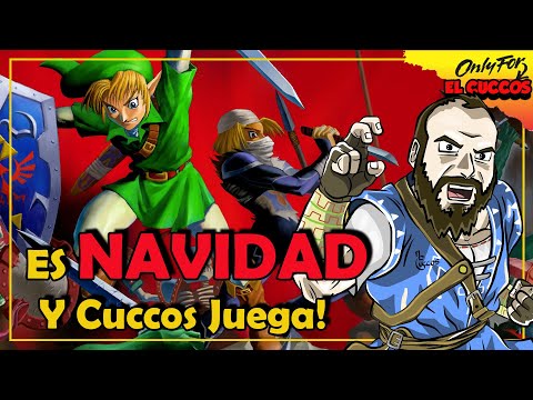 Se acerca navidad y Cuccos juega Zelda Ocarina of Time!