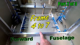 18 - CriCri Airplane Build - Part 2 of 3. Finishing Frame 4 to Frame 7