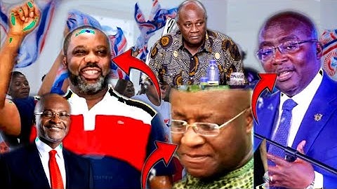 BREAK! Osei Kyei Mensah in DÊÊP Pains As he Crî êd Bitterly After Napo chosen as Dr Bawumia's RM