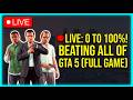 I'm Beating ALL of GTA 5 From Start to Finish LIVE! 🔴#GTA5Live #GTAVPlaythrough #grandtheftauto5