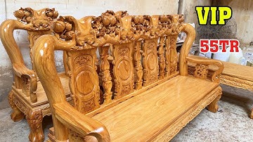 Salon ĐÀO CHIM Gõ Đỏ Pachy ( CAO CẤP ) tó đục tay 4 món 55TR CỰC ĐẸP.