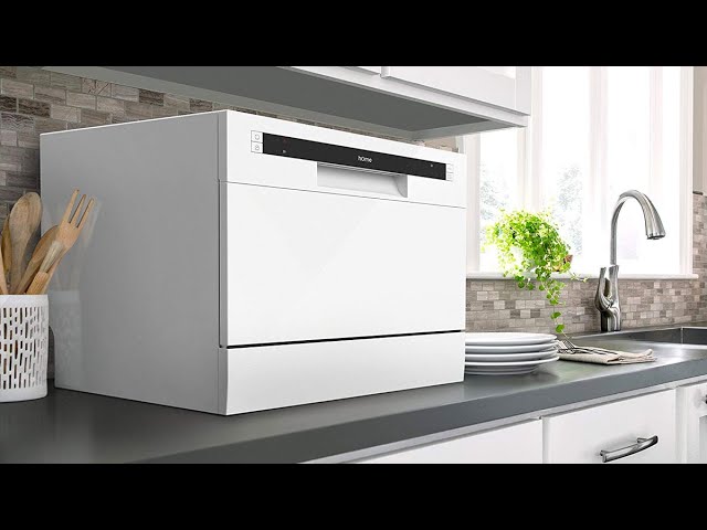 Ecozy DW01 Portable Countertop Dishwasher White New Sealed