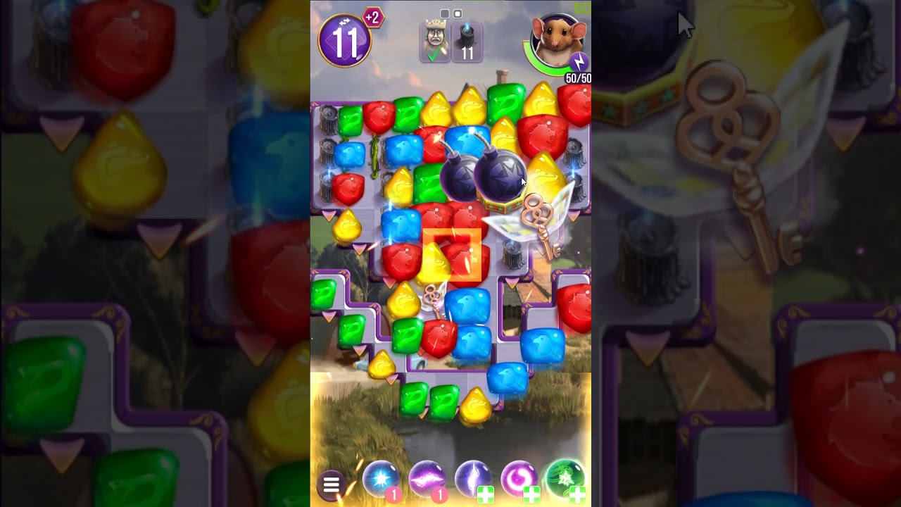 Harry Potter: Puzzles & Spells level 734 no boosters