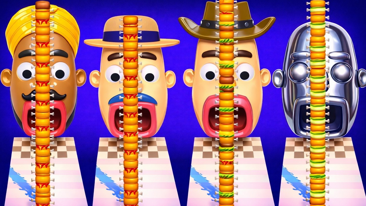 Sandwich Runner - Satisfying Speedrun Gameplay