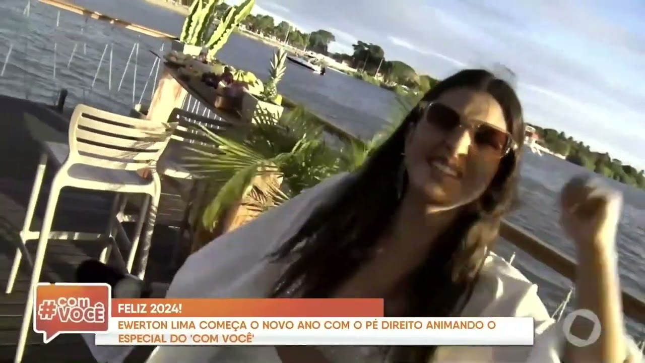 Ewerton Lima começa o novo ano com o pé direito animando o especial de hoje -  Com Você