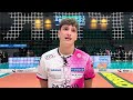 Luca Porro dopo il match con Valsa Group Modena