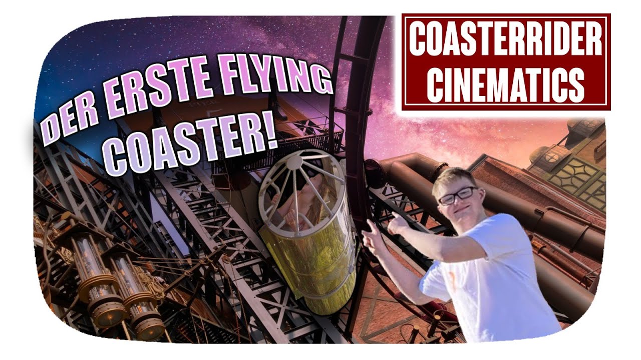 Der erste Flying Coaster Deutschlands! - YouTube