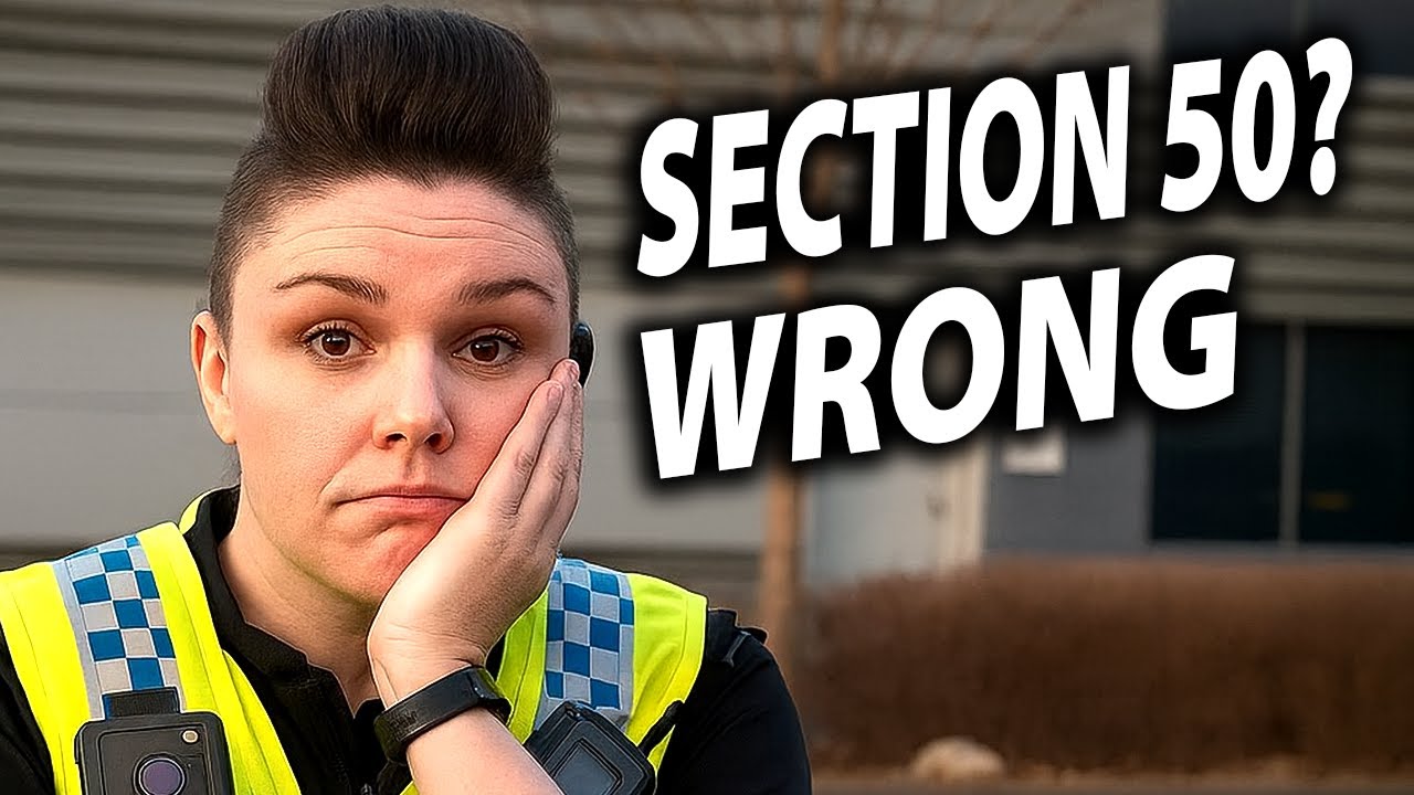 UK Cops Fail Against Auditor — Rights Abused on Camera - YouTube