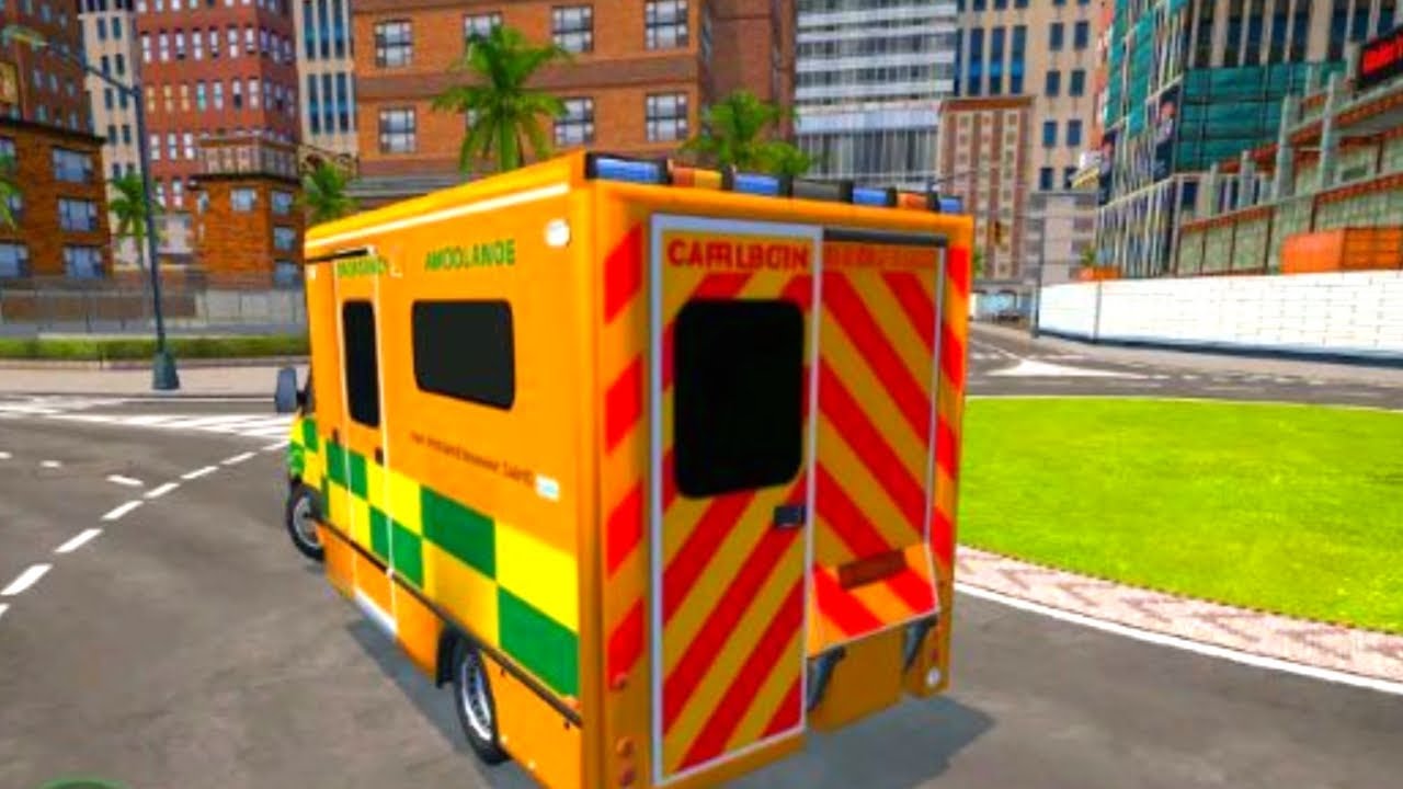 City Ambulance Rescue Game Simulator 3D-Best Ambulance Rescue Game-Smart Game 