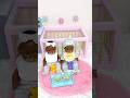 Mama Doll Feeding Baby Dolls Breakfast In Dollhouse. Mama Doll And Baby Dolls Routine Stories!