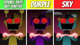 Incredibox SPRUNKI DOUBLE DATE SHIFTED But Everyone Is SIMON VS SKY VS DURPLEI!