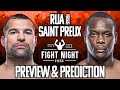 UFC 274: Mauricio Rua vs. Ovince Saint Preux 2 Preview & Prediction
