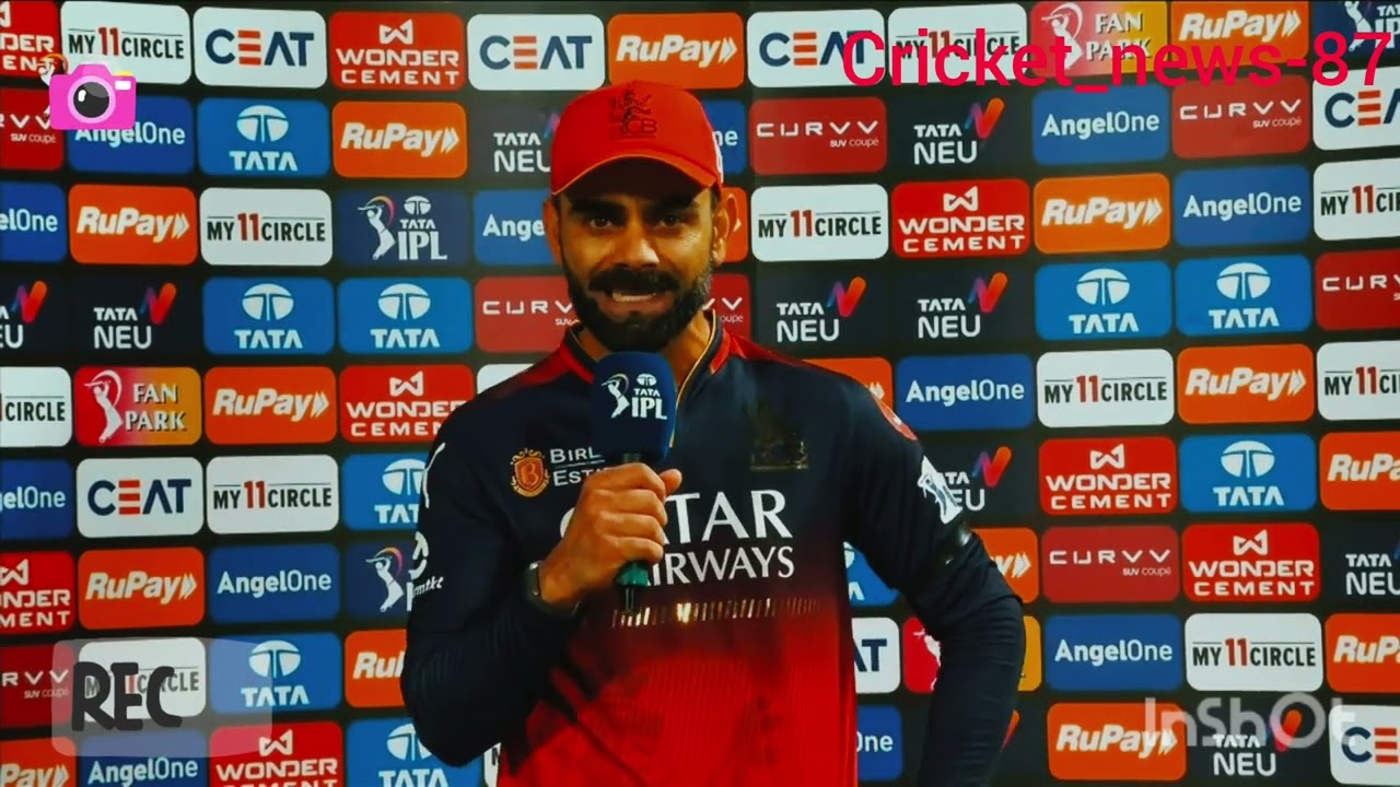 Virat Kohli's Post-Match Interview | RCB vs RR | IPL 2025