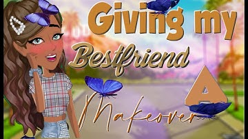 GIVING MY BEST FRIEND A MAKEOVER||Murcures MSP