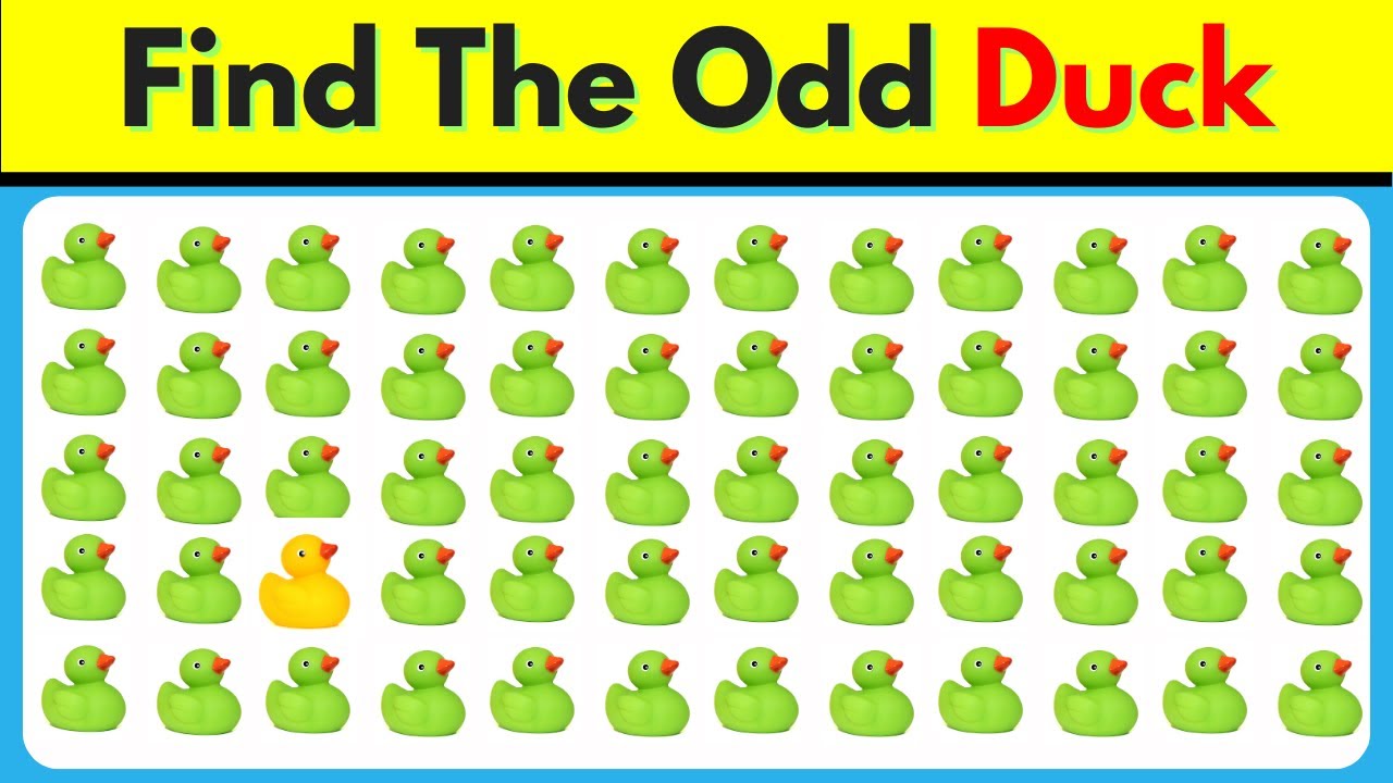 Find The Odd One Out - Extreme Edition 🏖🍉☀️ | 50 Levels | Easy, Medium, Hard & Impossible