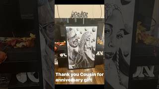 How I made this Anniversary gift ? art drawing  viral