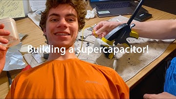 Building a supercapacitor at home! | Tobias GM