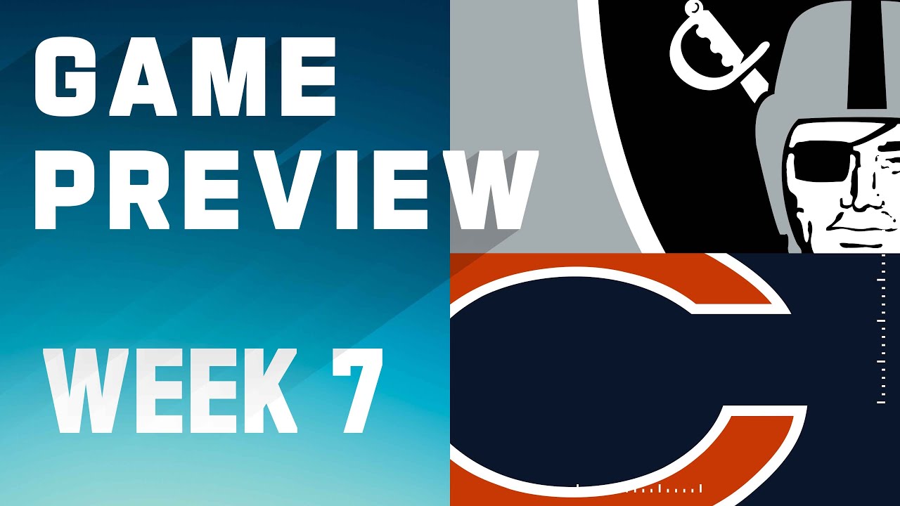 By the Numbers: Bears' Week 7 win over Raiders