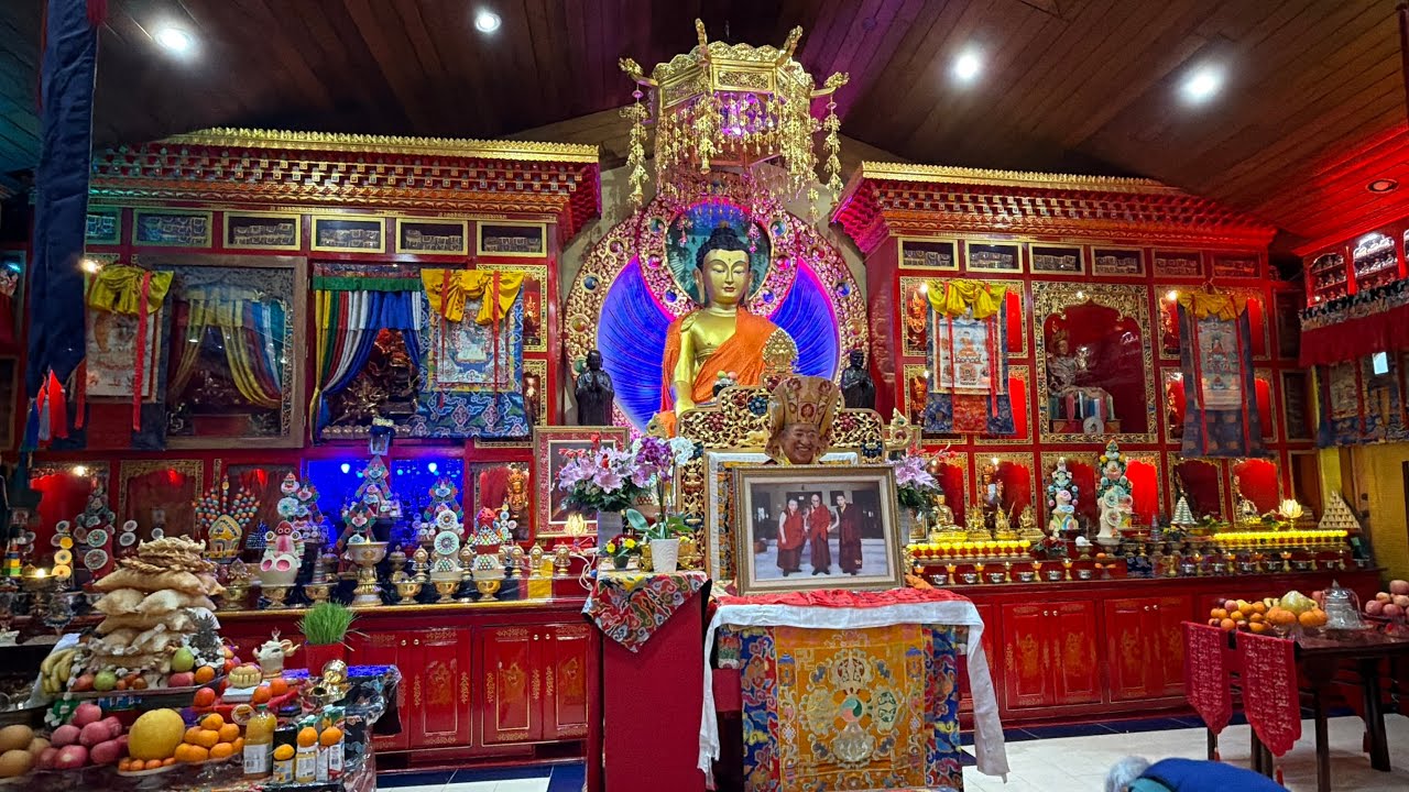 Losar Pilgrim tour at 🇨🇦 Toronto “KARMA TECKHEN ZABSAL LING THRANGU CENTRE !